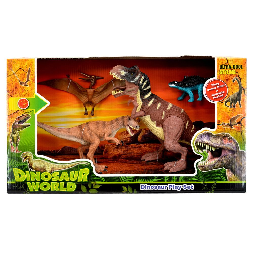 Dinosaur World Set - 4 Piece | Buy Online in South Africa | takealot.com