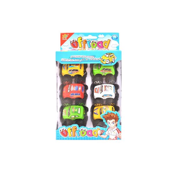 Pull Back Cars - 6 Piece