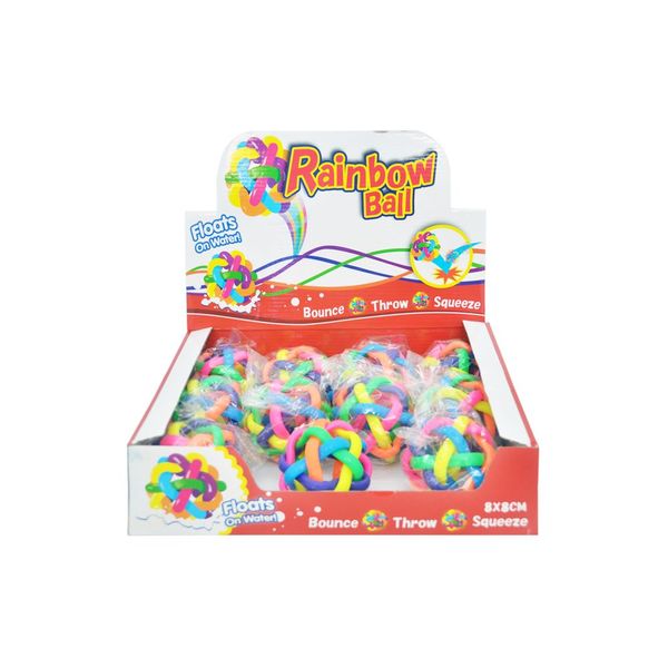 Rainbow Ball 8 cm 12 In Display