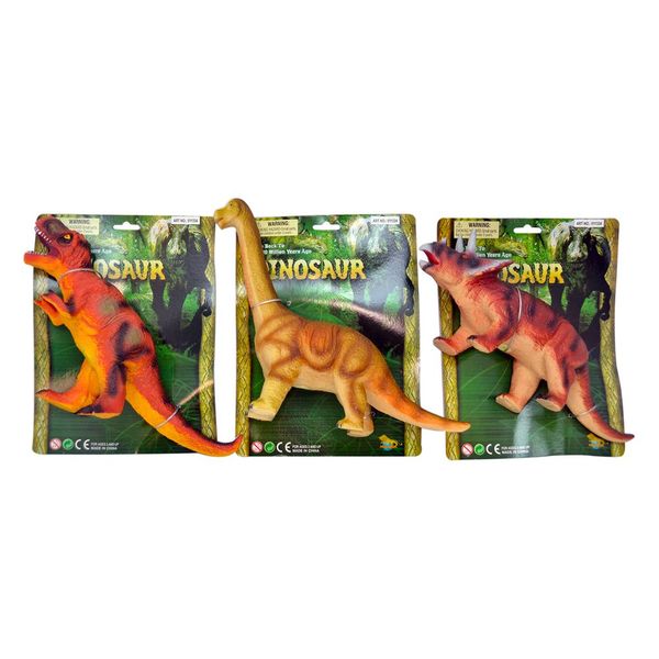 Soft Stuffed Dinosaur 3 Assorted