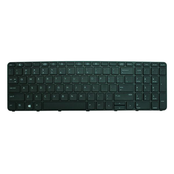 HP ProBook 450 G3, 455 G3 727682-001 Replacement Keyboard - Black