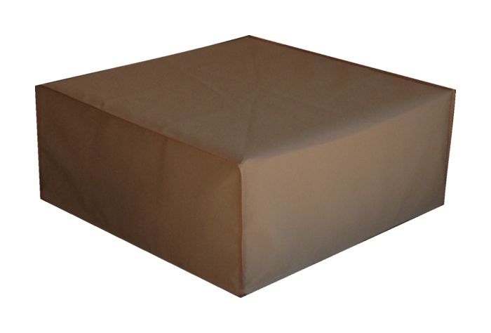 Patio Solution Covers Coffee Table Cover in Ripstop UV - Charcoal