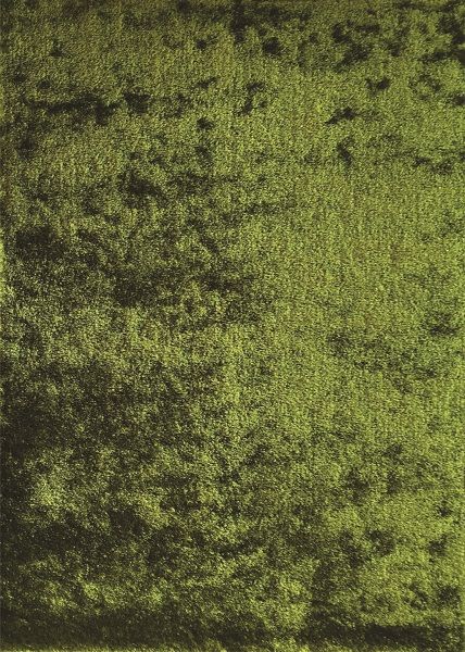 Multi-Flor Rosella Shaggy Rug - Moss Green