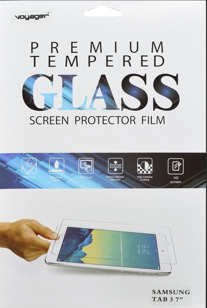 Voyager Tempered Glass Screen Protector for Samsung Tab 3