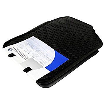 Volkswagen Polo Rear All Weather Mats - Titanium Black