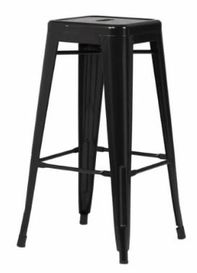 Black stool bar hot sale