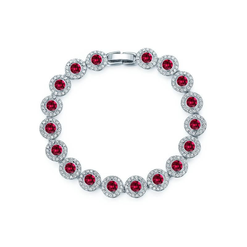 Swarovski 2025 ruby bracelet