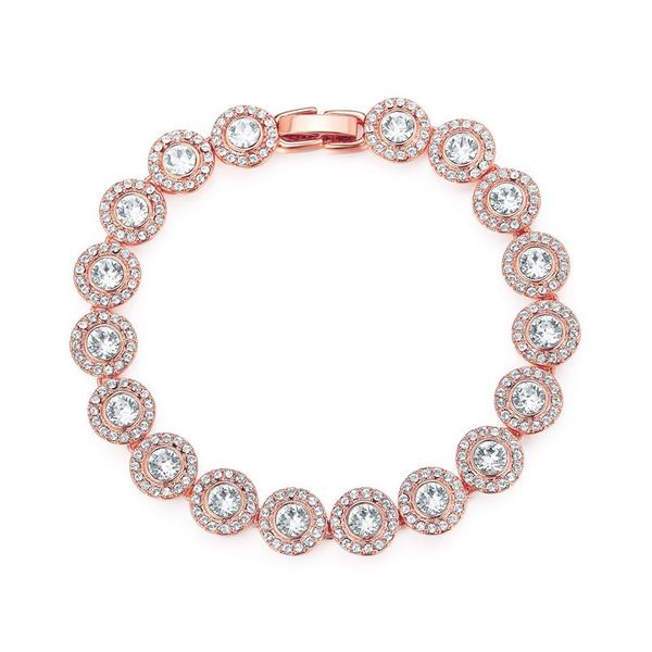 Civetta Spark Miki Bracelet with Clear Swarovski Crystal Rosegold Plated