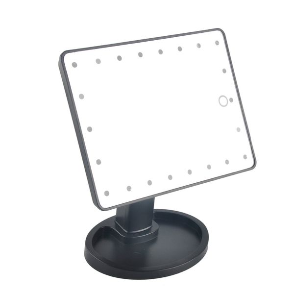 LED Make-Up Mirror - Black