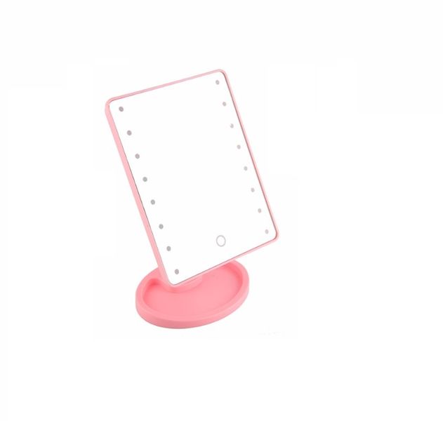 LED Make-Up Mirror - Pink