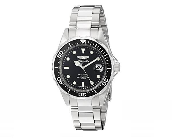 Invicta Mens 8932 Pro Diver Collection Silver-Tone Watch (Parallel Import)