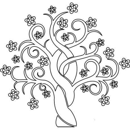 Vinyl Lady Decals Flowering Tree Wall Art Sticker White Buy Online In South Africa Takealot Com