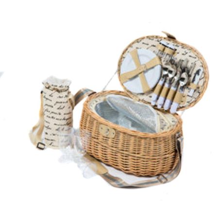 Yuppie Gift Baskets Fantasy Picnic Basket With Wine Bottle Holder Yuppie Gift Baskets Fantasy Picnic Basket With Wine Bottle Holder