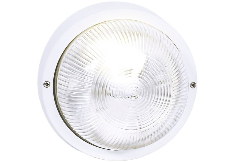 Bright Star Lighting - Outdoor PVC Bulkhead - White
