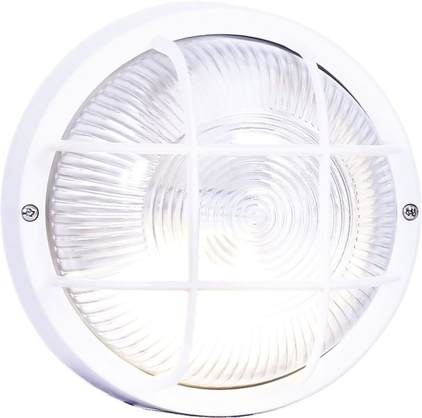 Bright Star Lighting - Outdoor Round PVC Bulkhead - White