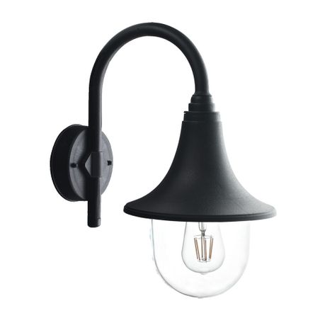 Bright Star Lighting Outdoor Down Facing Pvc Lantern Black Bright Star Lighting Outdoor Down