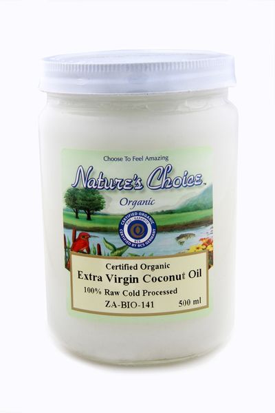 Nature's Choice Organic Coconut Oil - 500ml