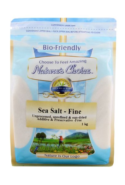 Nature's Choice Sea Salt (Fine) - 1kg
