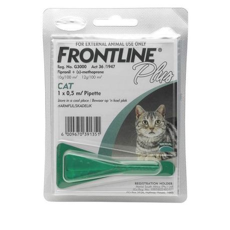 Frontline plus flea & tick treatment for on sale cats & kittens