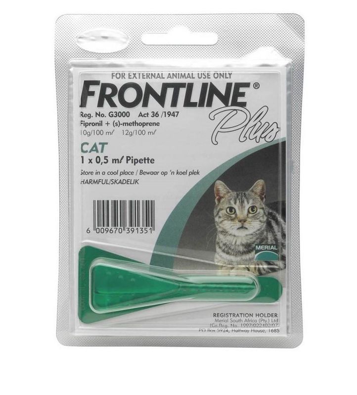 Frontline Plus Fleas, Ticks & Lice Treatment for Cat | Shop Today. Get ...