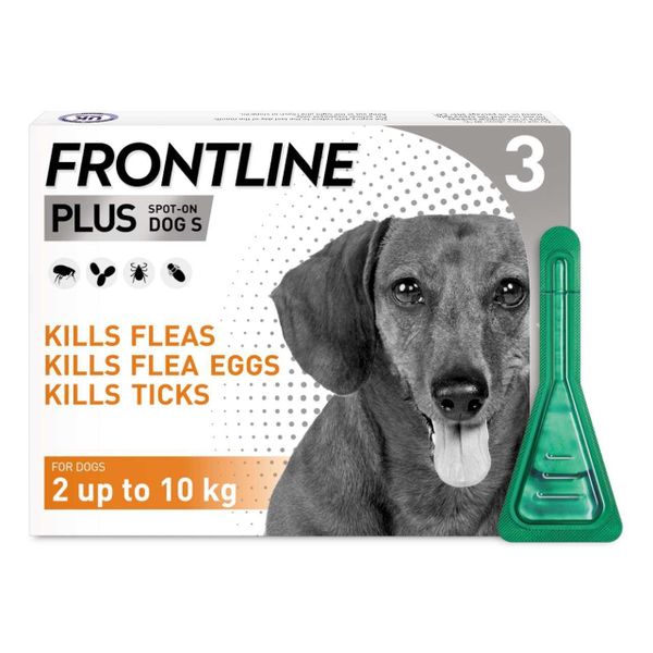 Frontline Plus Fleas, Ticks and Lice Treatment for Dog (Size: XL)