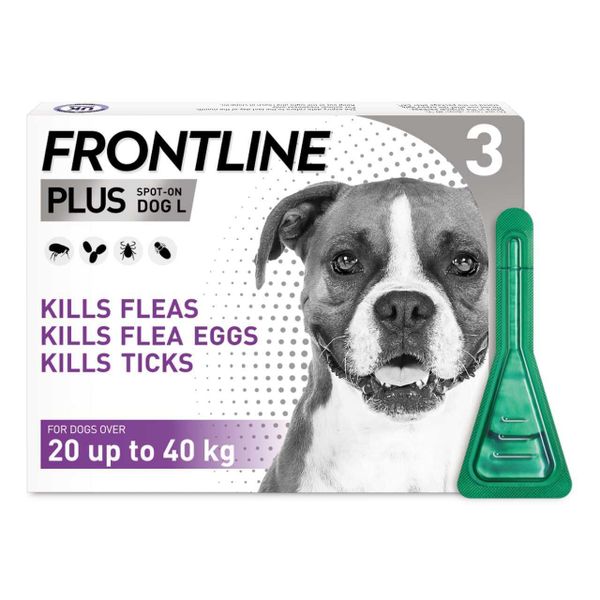 Ticks &amp; Lice Treatment For Dog (Size: L image
