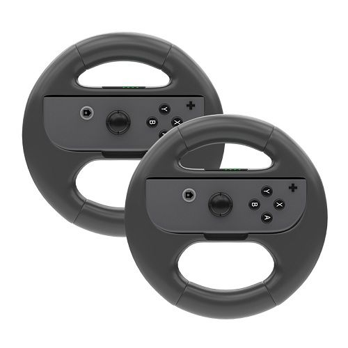 Sparkfox Race Wheel 2 Pack - Black (Nintendo Switch)