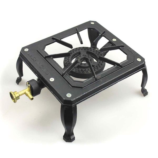 Cast Iron 4 Legged Single Gas Burner