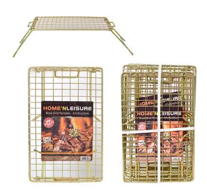 Fold Up Portable Braai Grid