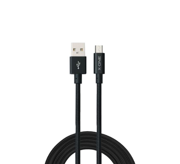 X-ONE Ultra Durable Lightning (MFI) Charging Cable 3m - Grey