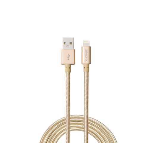X-ONE Ultra Durable Micro USB Charging Cable 3m - Rose Gold