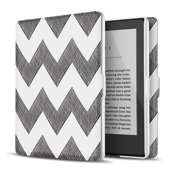 Premium Cover for Kindle Paperwhite - Chevron (Parallel Import)