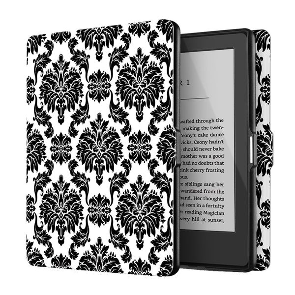 Premium Cover for Kindle Paperwhite - Damask Black (Parallel Import)