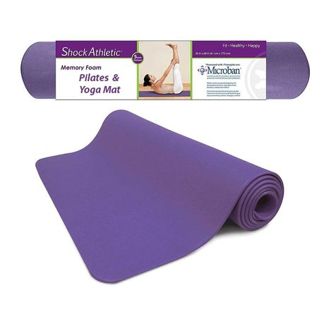 Pilates Yoga Mat Purple Shop Today. Get it Tomorrow takealot