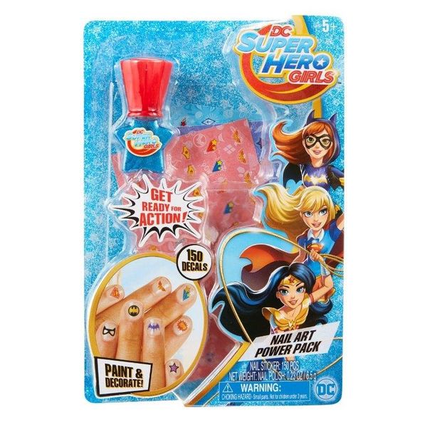 DC Super Hero Girls Nail Art Power Pack