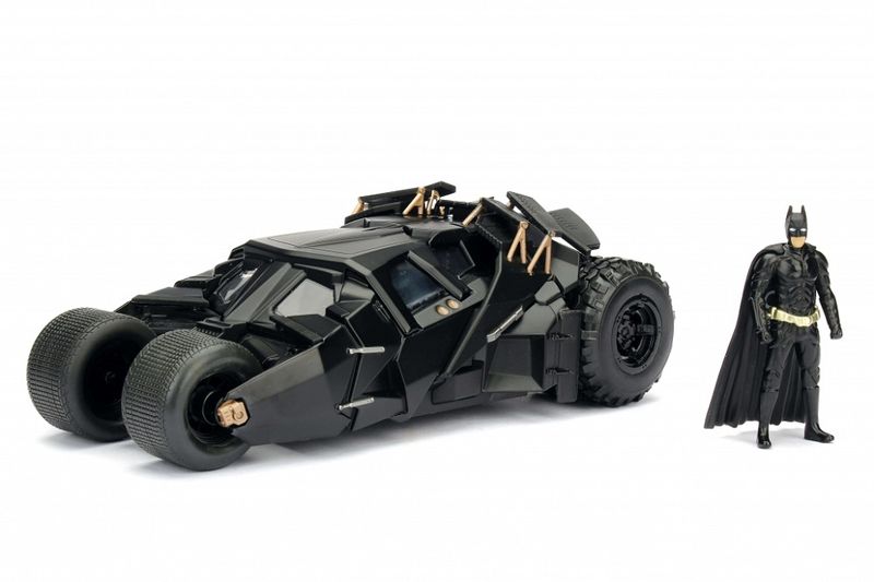 Justice League Batman 2008 Batmobile with 1:24 Figure