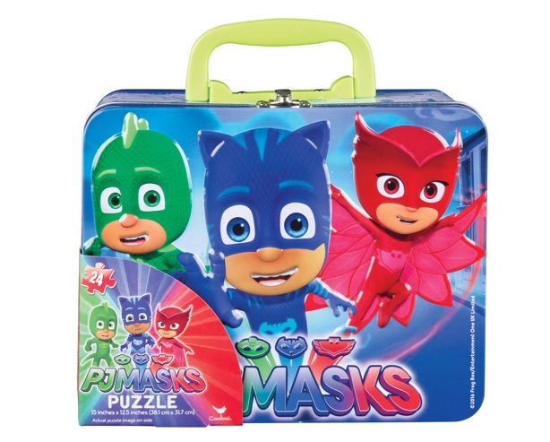 PJ Masks Puzzle in Lunch Tin