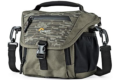Lowepro Nova 140 AW ll Camera Shoulder Bag - Mica Pixel/Camo
