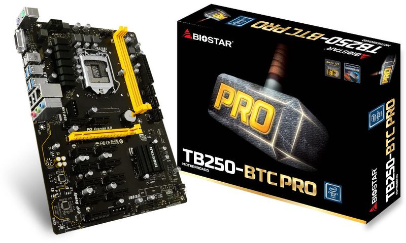 Btc Pro Bitcoin Socket 1151 Motherboard image