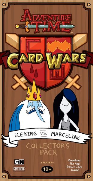 Adventure Time Card Wars Ice King vs Marceline