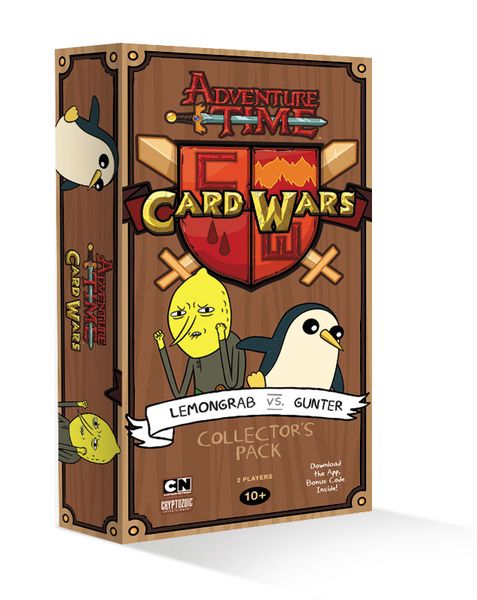 Adventure Time Card Wars Lemongrab vs Gunter