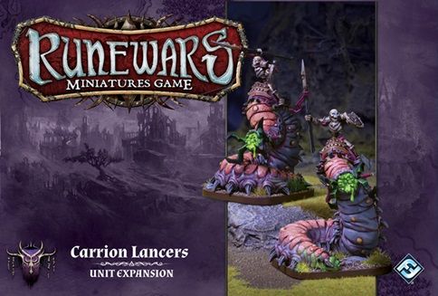Runewars Miniatures Game: Carrion Lancers Unit Expansion