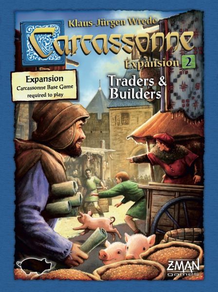 Carcassonne v2 exp 2: Traders &amp; Builders