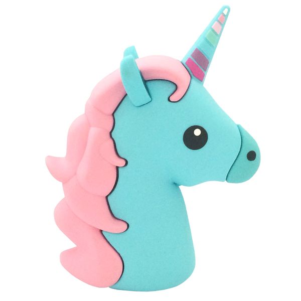 PowerBank 6 000 mAh Cartoons - Blue Unicorn
