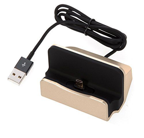 Micro USB Charge &amp; Sync Docks for Samsung - Gold