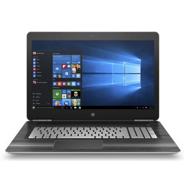 HP Pavilion Intel Core i7-7700HQ 17.3" Notebook - Linear Wood