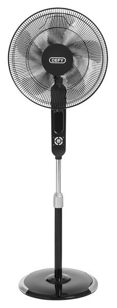 Defy - Pedestal Fan - Black