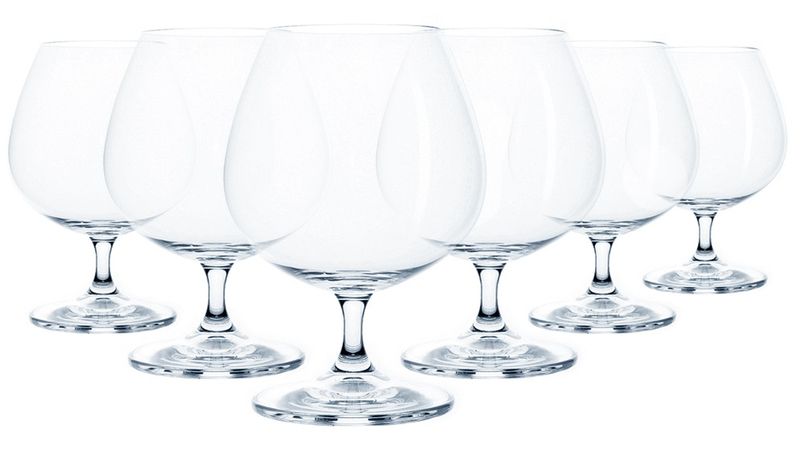 Crane Crystal - Bistro Crystal Cognac Brandy Glass 690ml - Set of 6