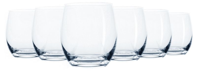 Crane Crystal - Club Crystal Glass Tumbler 410ml - Set of 6