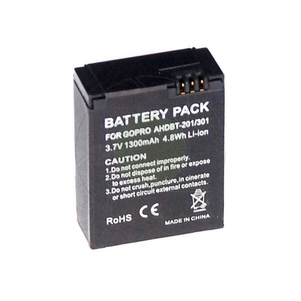 Xtreme Xccessories GoPro Replacement 1160 mAh Battery for Hero 3,3+